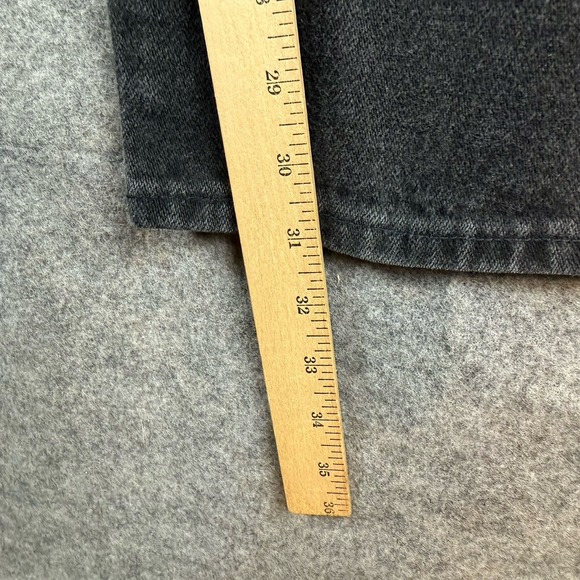 VTG Wrangler Jeans Mens 38x31 Black 936WBK Slim Fit Cowboy Made In USA Faded - Picture 9 of 11